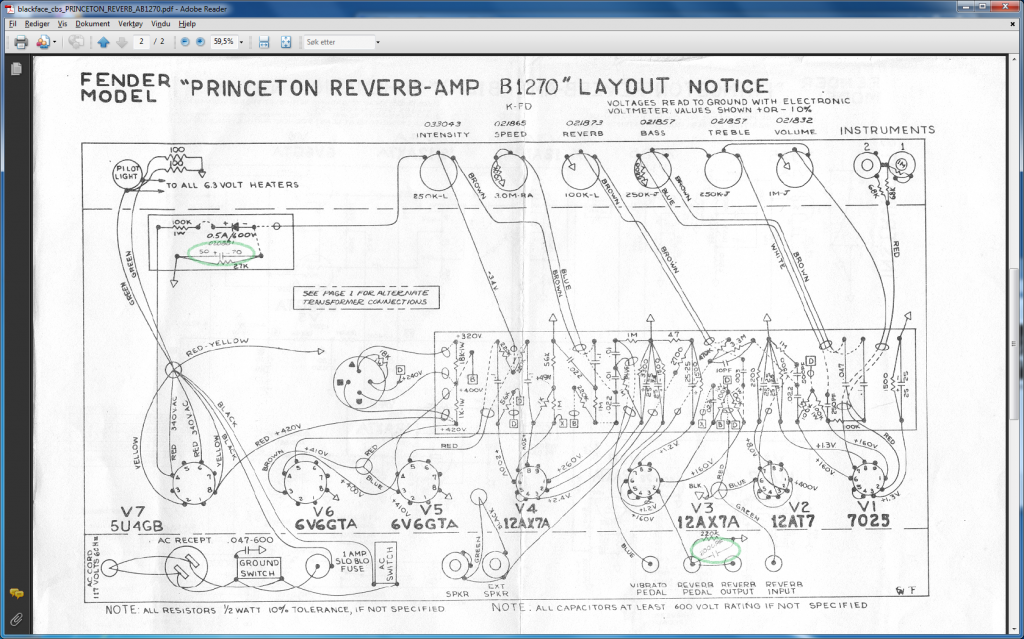 Bf Sf Princeton Reverb Fenderguru