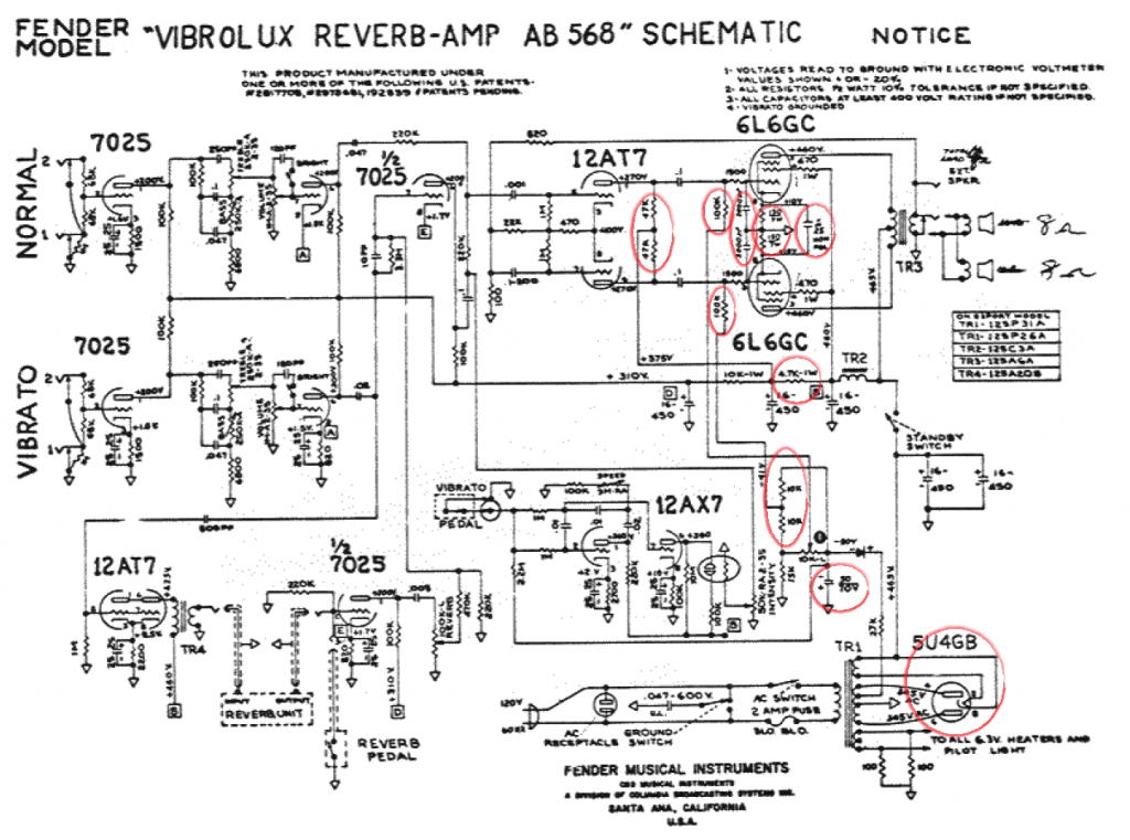 BF/SF Vibrolux Reverb | fenderguru.com